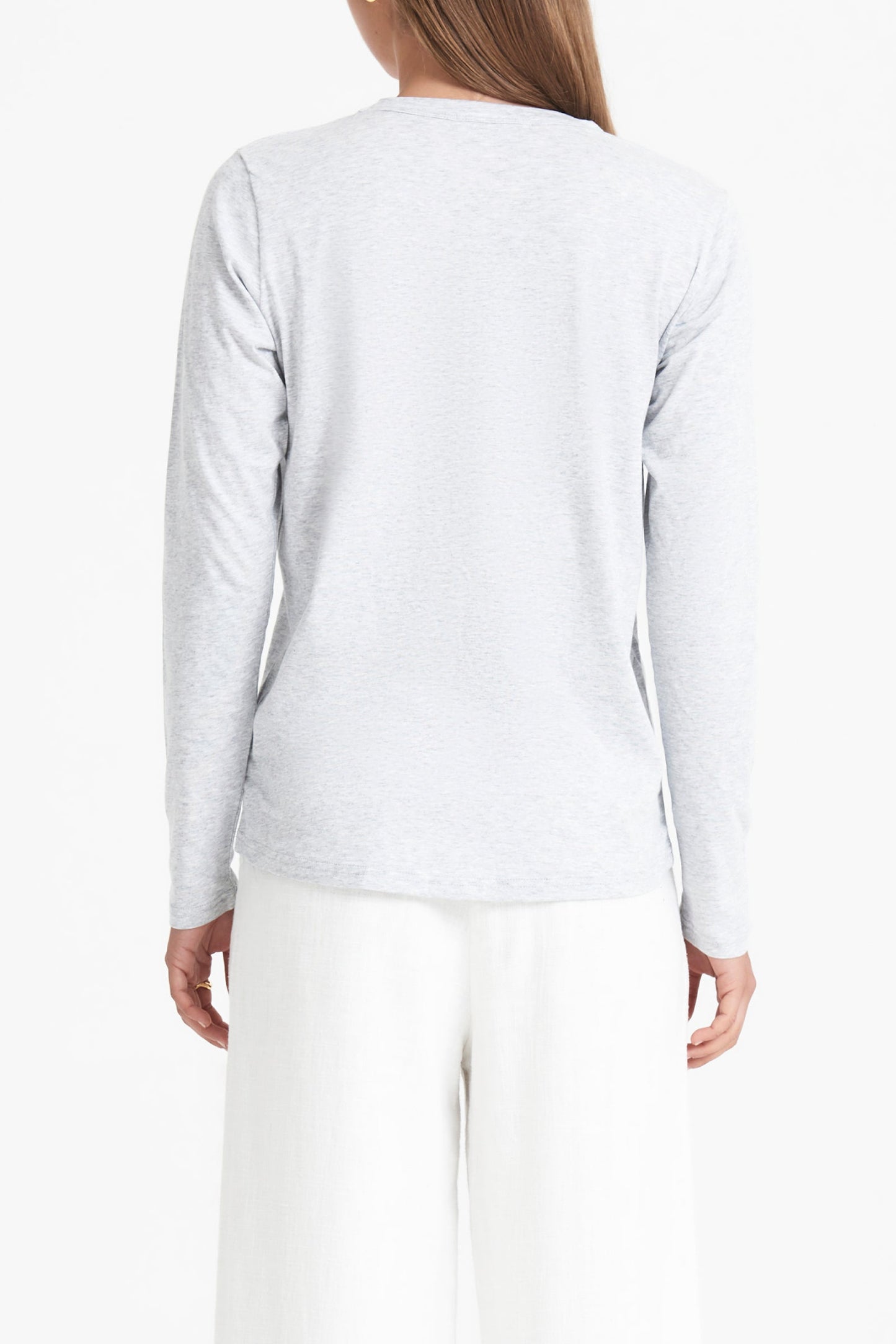 AVA ORGANIC LONG SLEEVE TEE