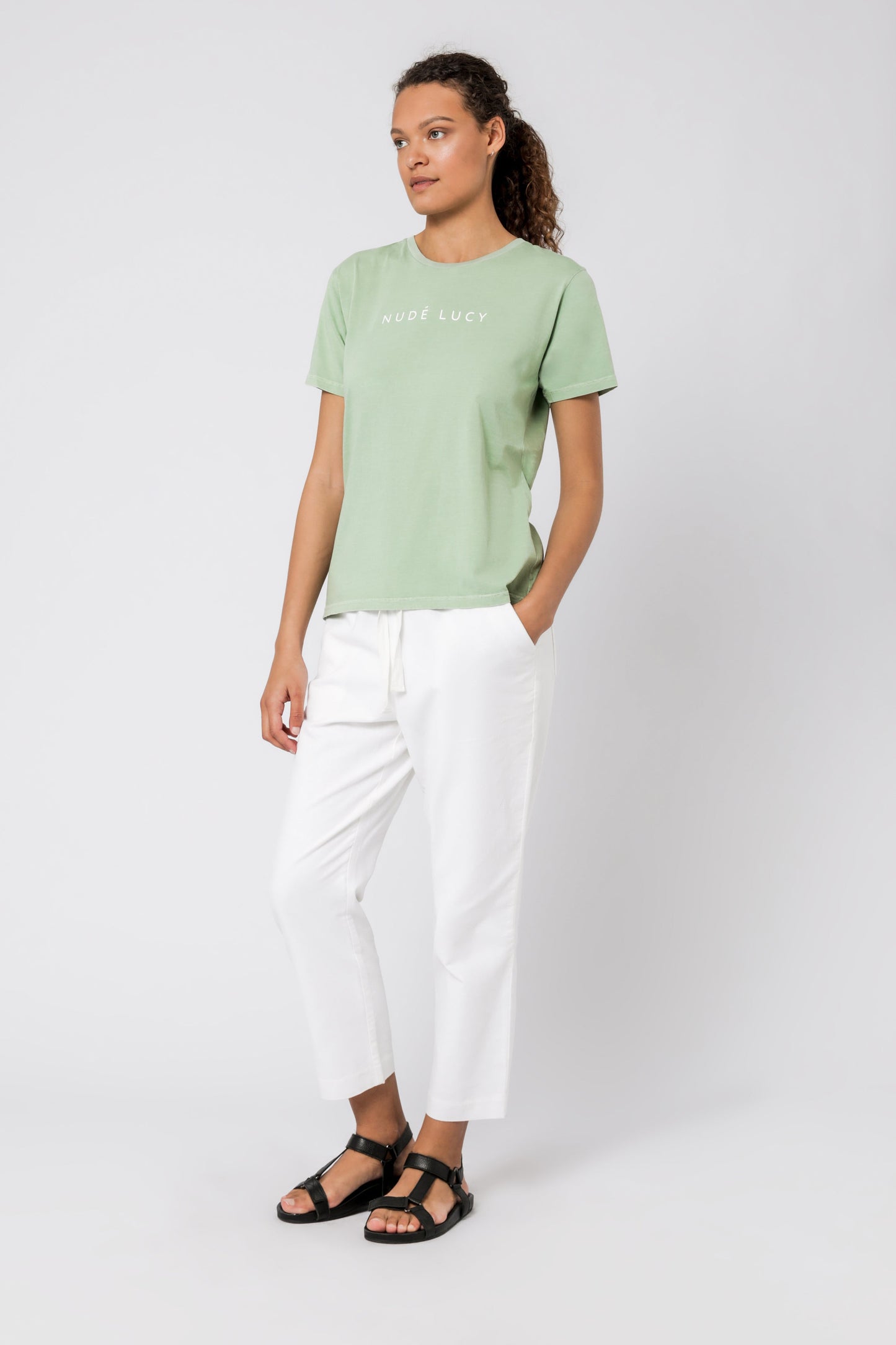 NUDE LUCY SLOGAN TEE