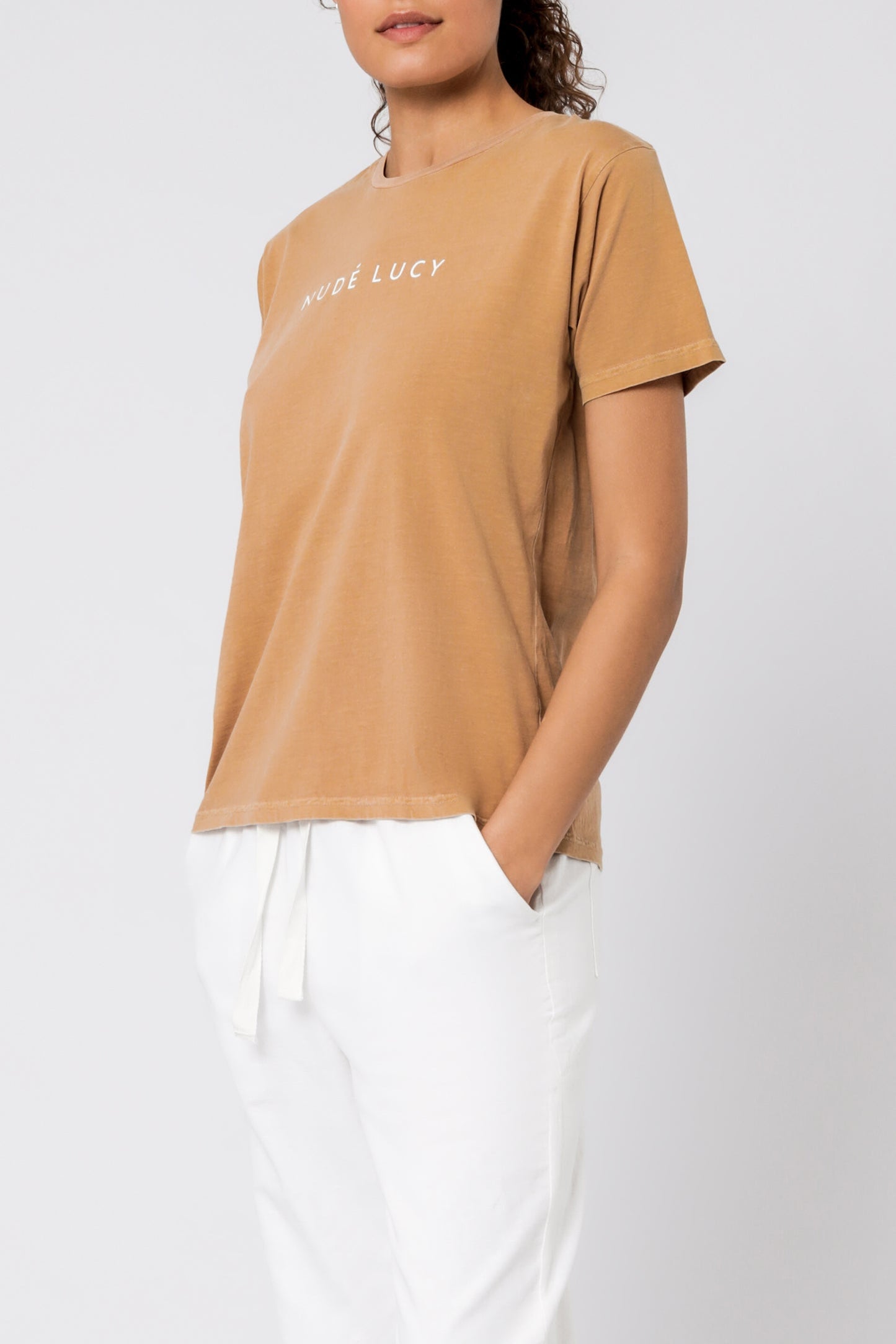 NUDE LUCY SLOGAN TEE