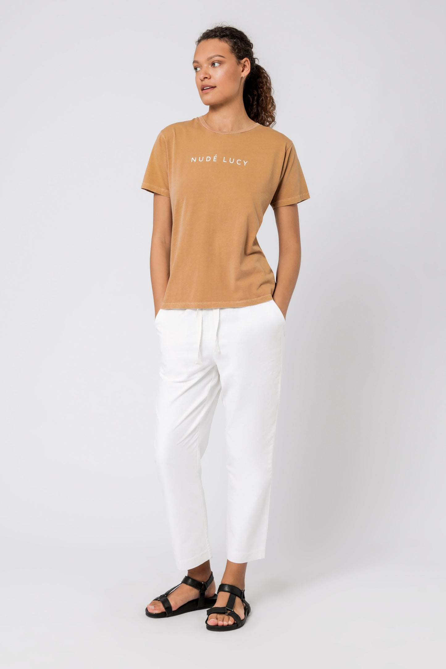 NUDE LUCY SLOGAN TEE
