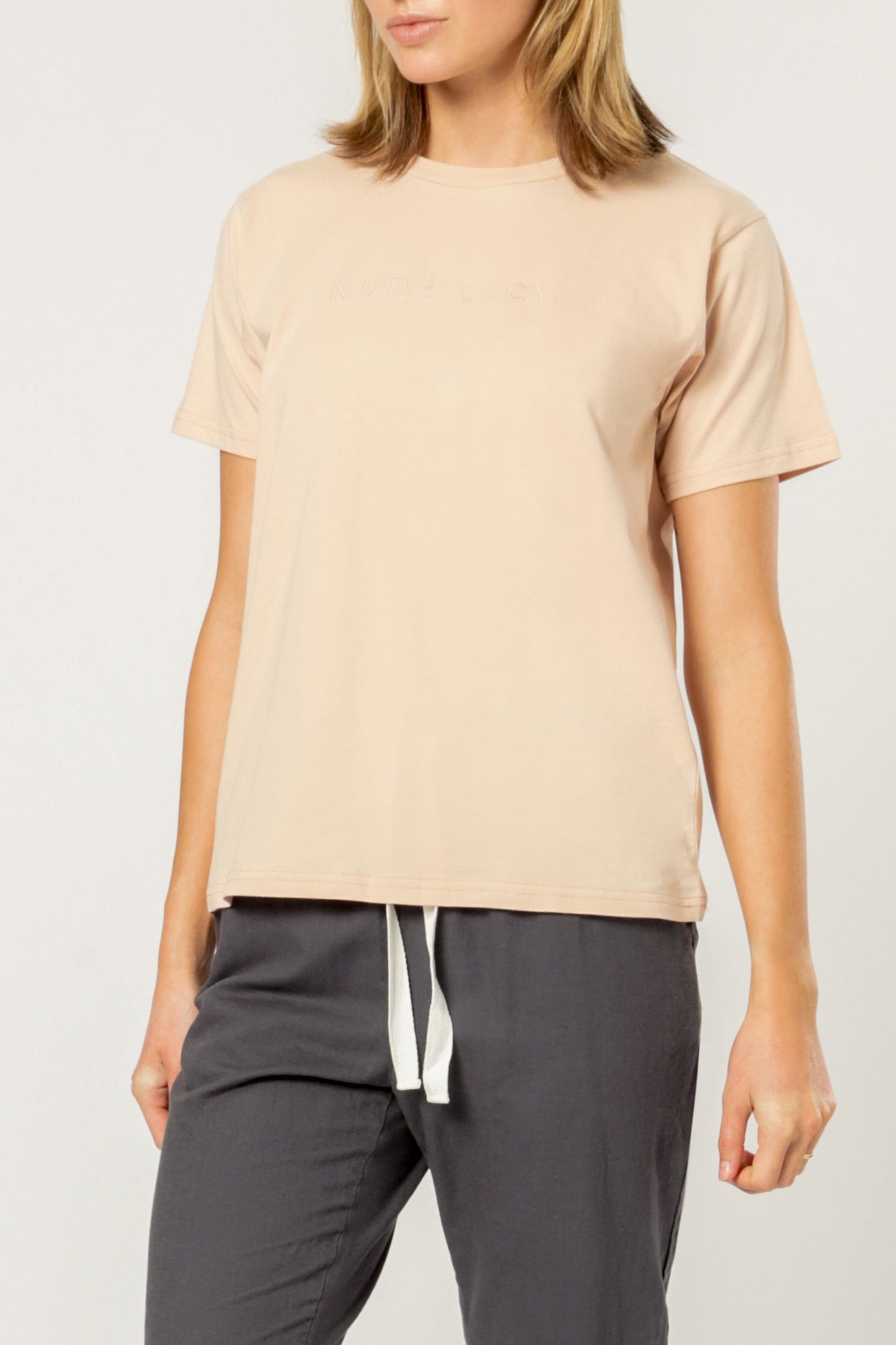 NUDE LUCY SLOGAN TEE