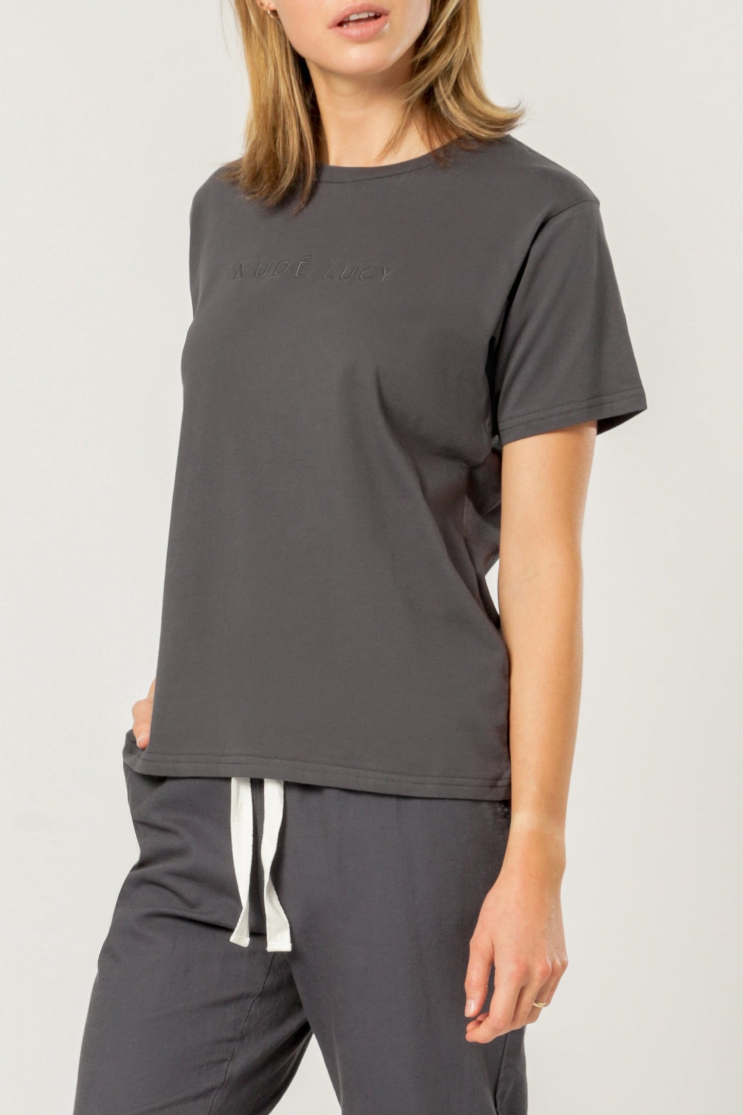 NUDE LUCY SLOGAN TEE