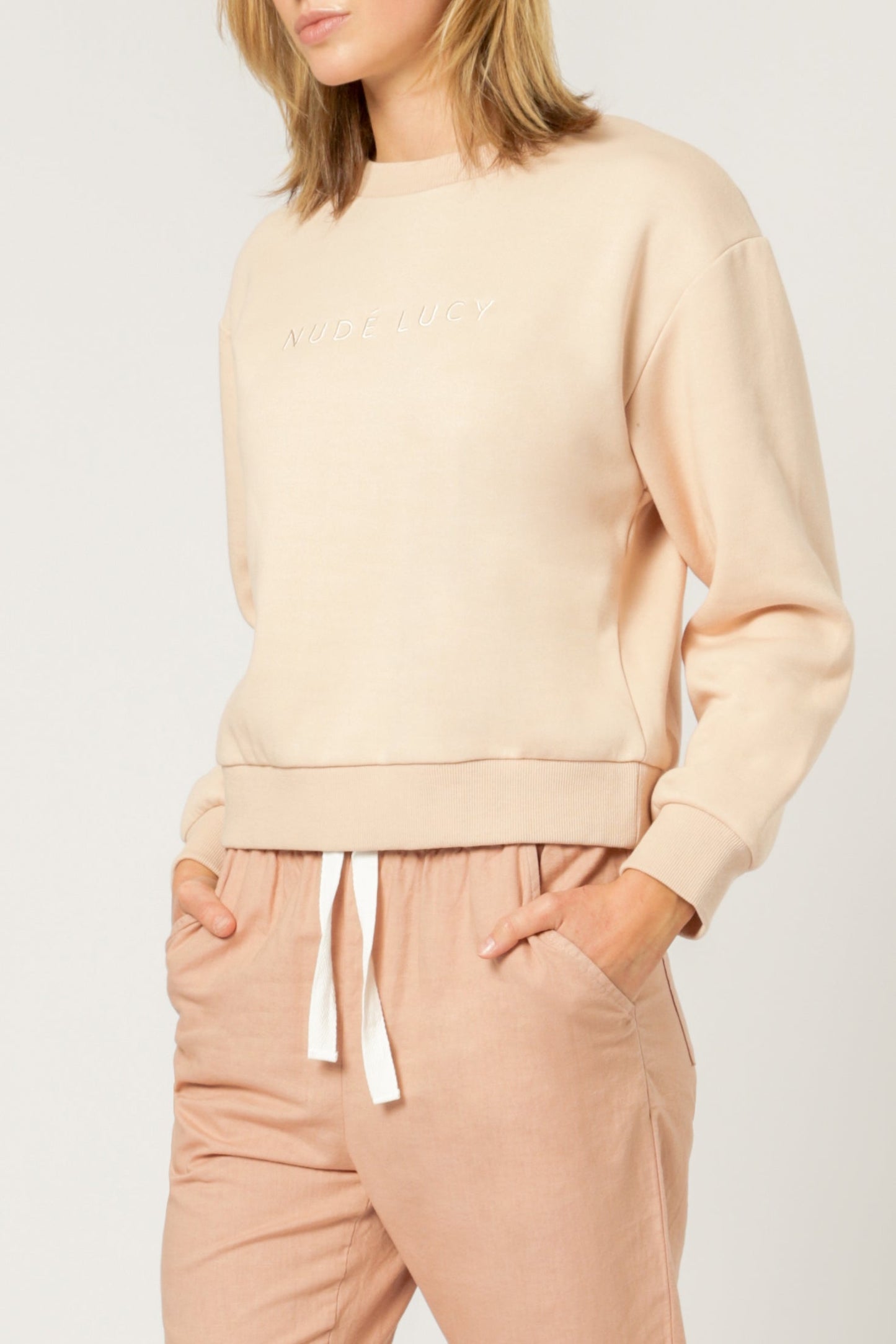 NUDE LUCY SLOGAN SWEAT