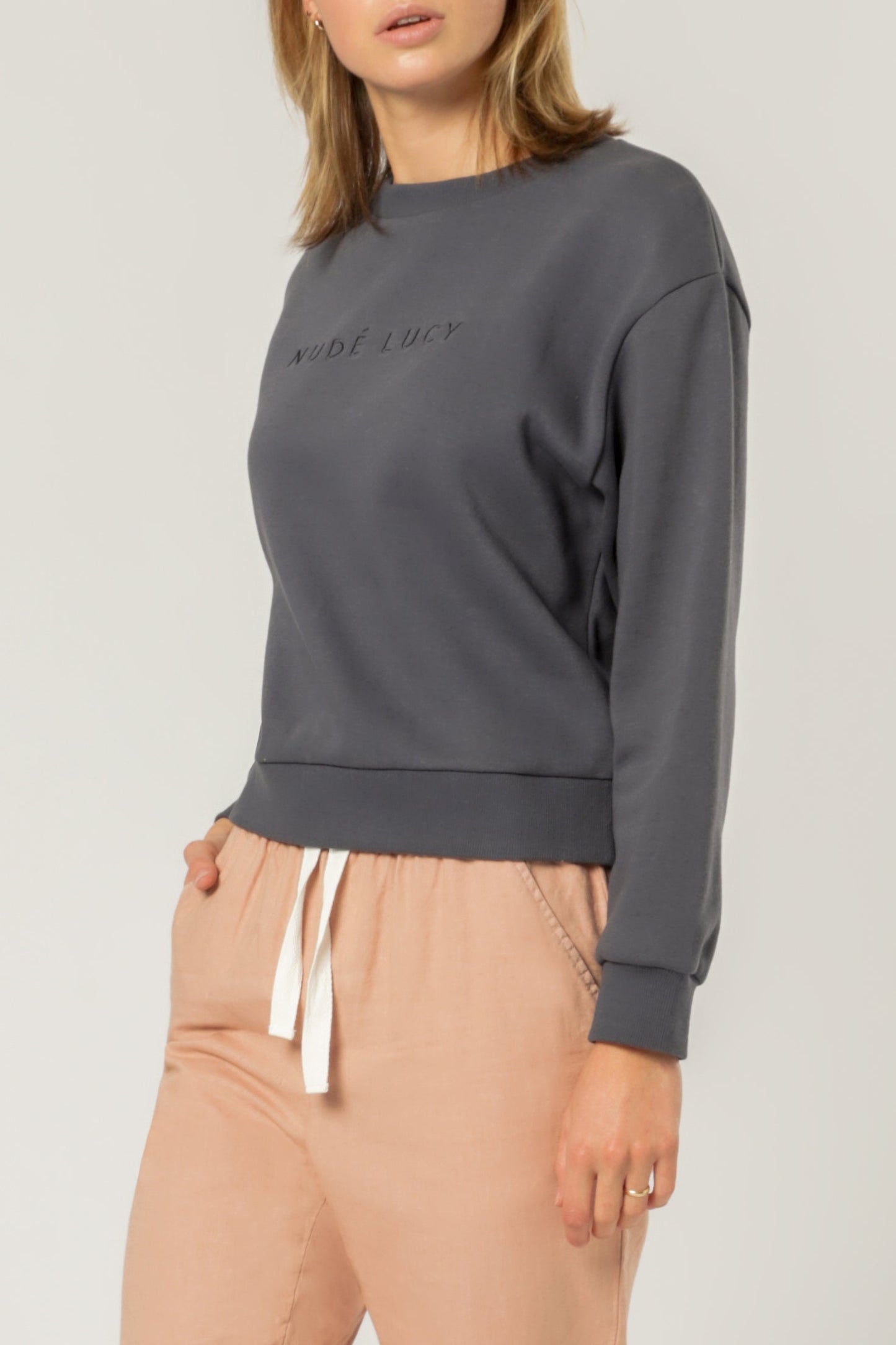 NUDE LUCY SLOGAN SWEAT