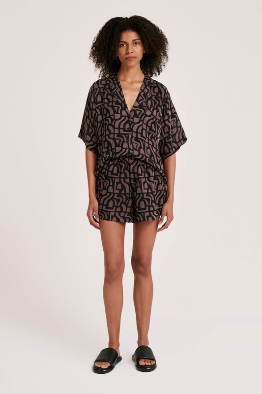 YVES CUPRO SHORT