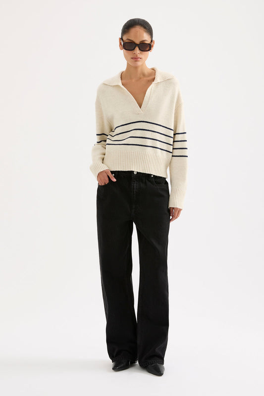 LOGAN RUGBY KNIT