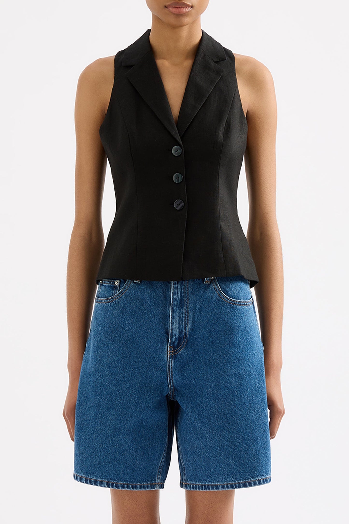 THILDA LINEN VEST