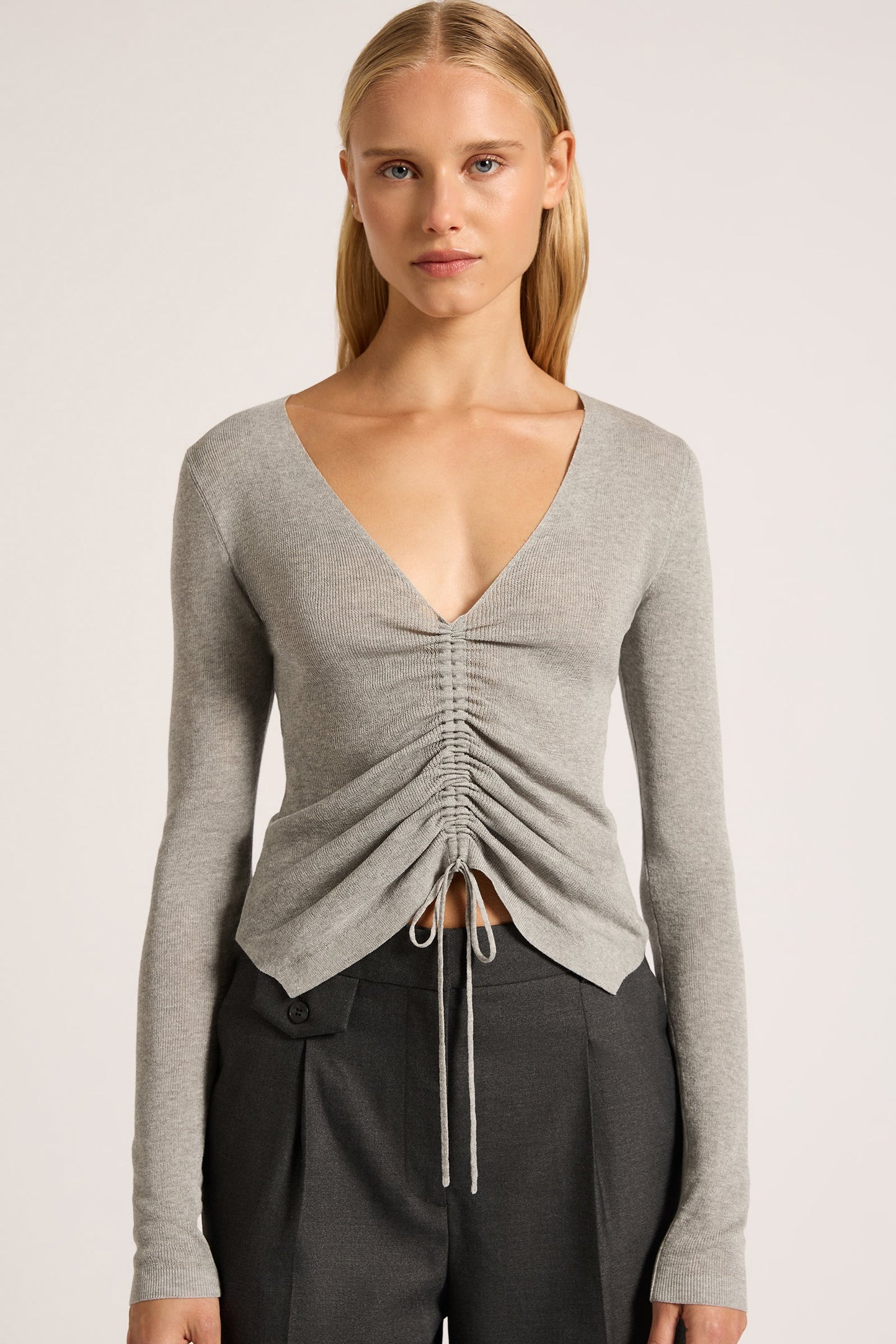 AVRIL LS KNIT TOP