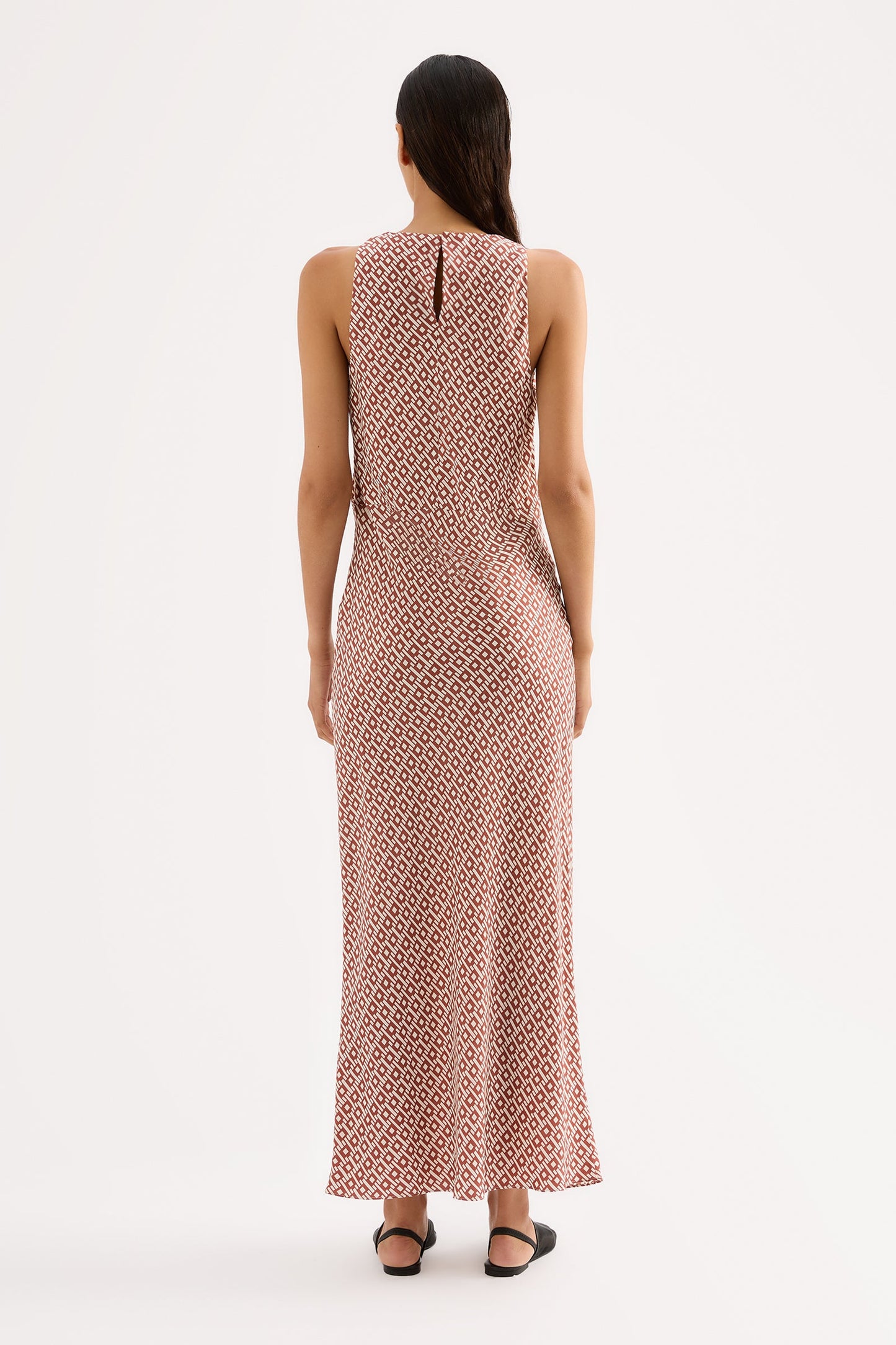 JASPER CUPRO MAXI DRESS