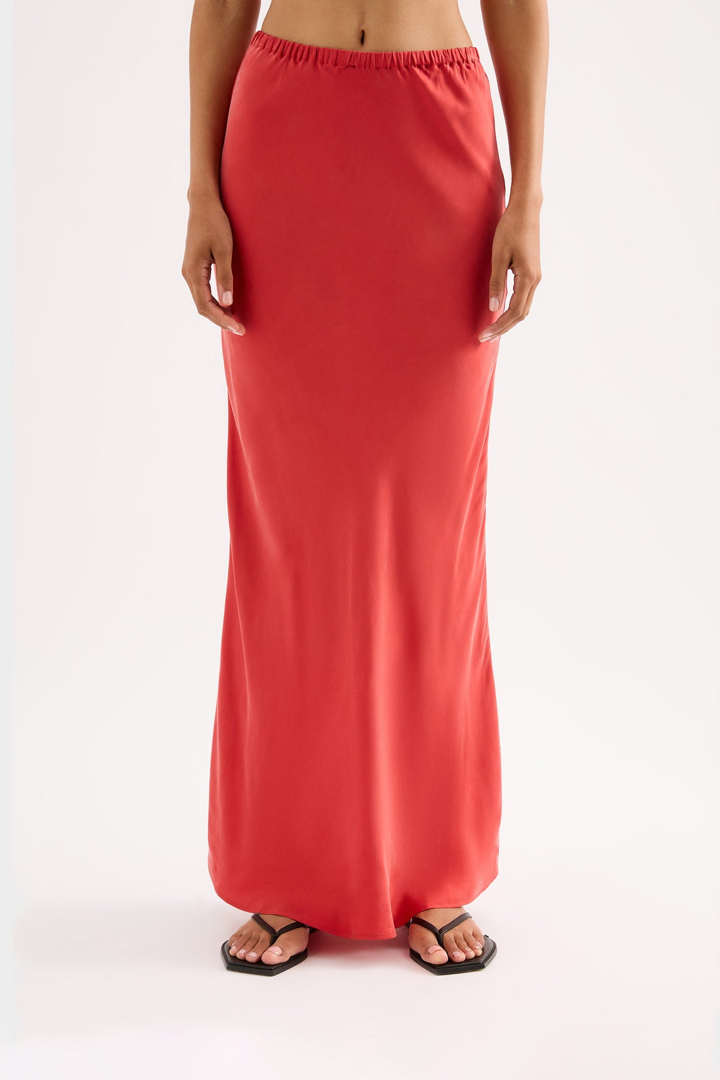 INES CUPRO SKIRT