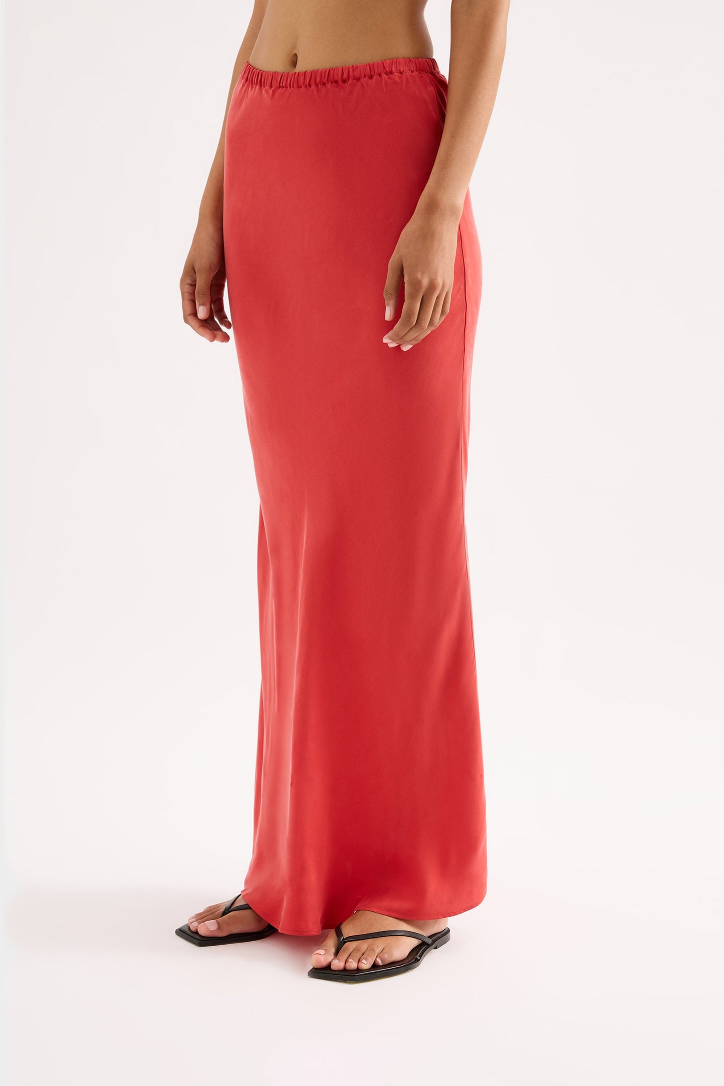 INES CUPRO SKIRT