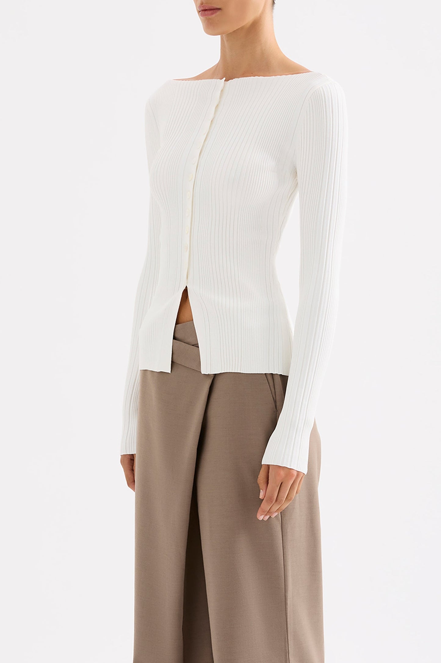 AYLIN KNIT LS TOP