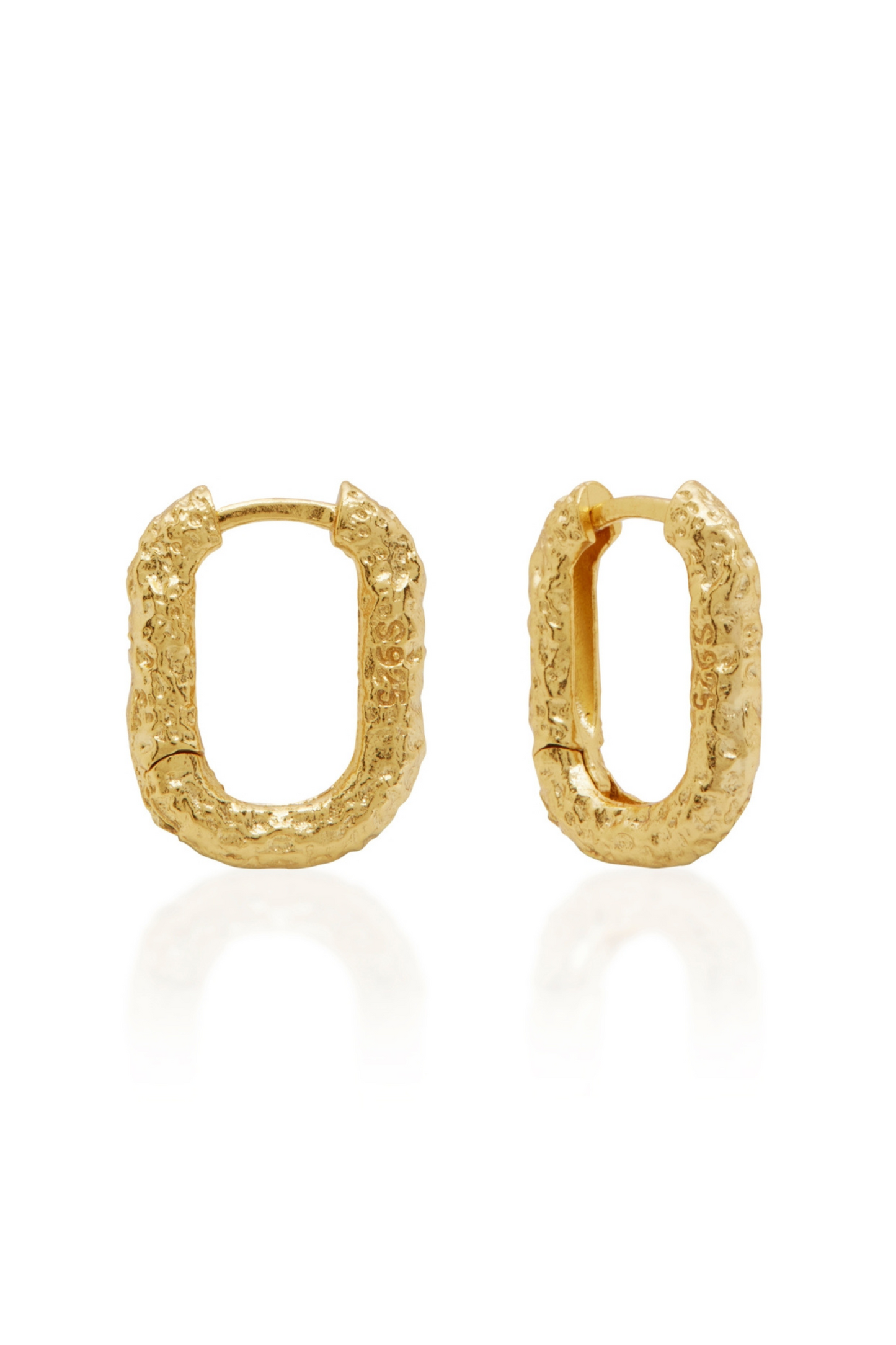 SAINT VALENTINE MONTE TEXTURED HOOPS