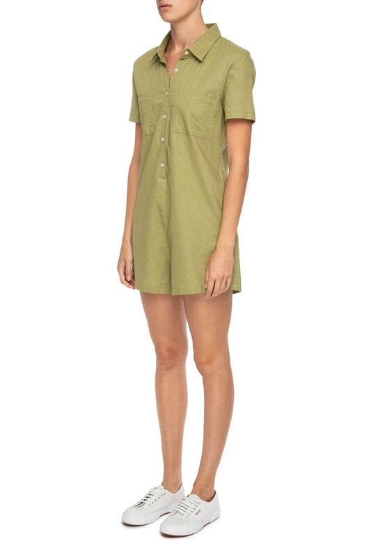 Mina Linen Playsuit