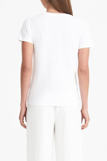HARPER ORGANIC CREW NECK TEE