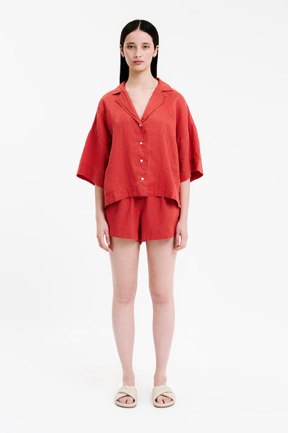 LOUNGE LINEN SHORT