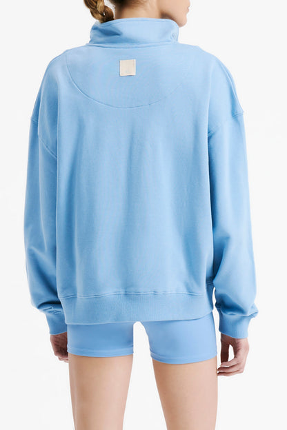 NUDE ACTIVE QUARTER ZIP SWEAT