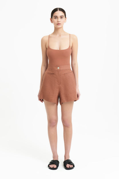 SIMA LINEN SHORT