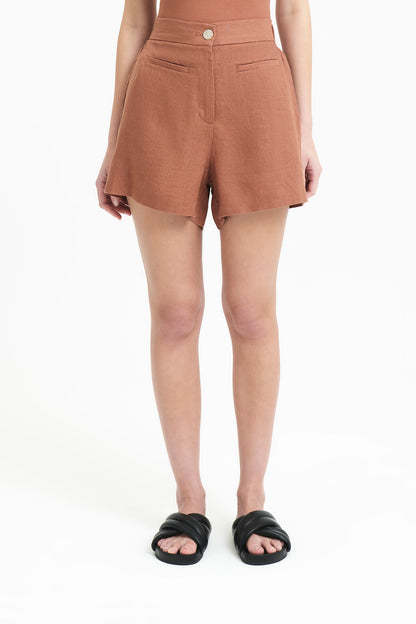 SIMA LINEN SHORT
