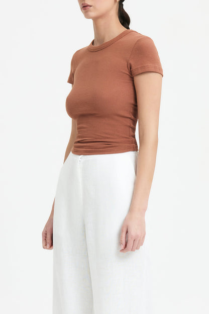 MONROE ORGANIC RIB TEE