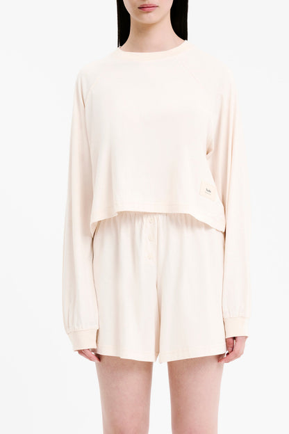 LOUNGE JERSEY LS TEE