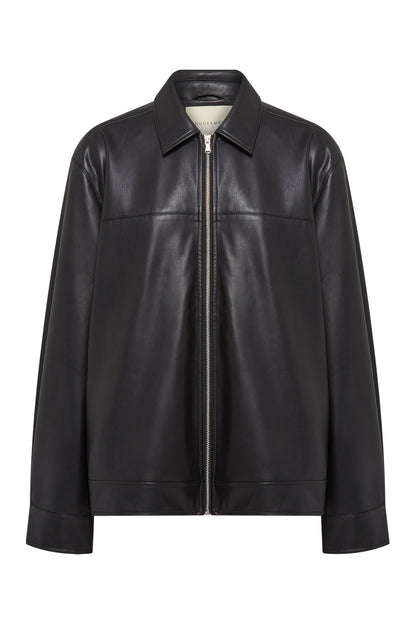YAZ FAUX LEATHER JACKET