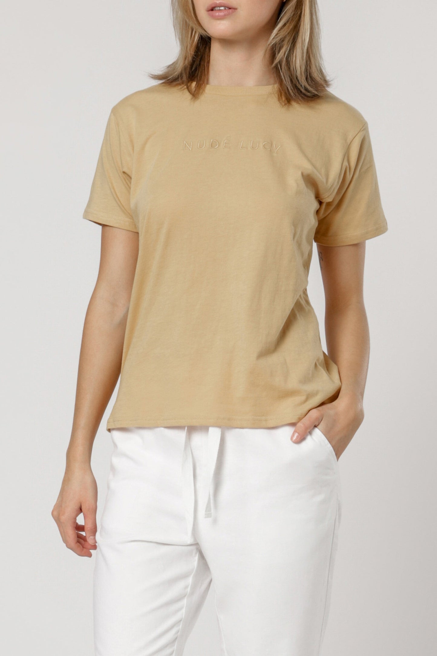 Nude Lucy Slogan Tee