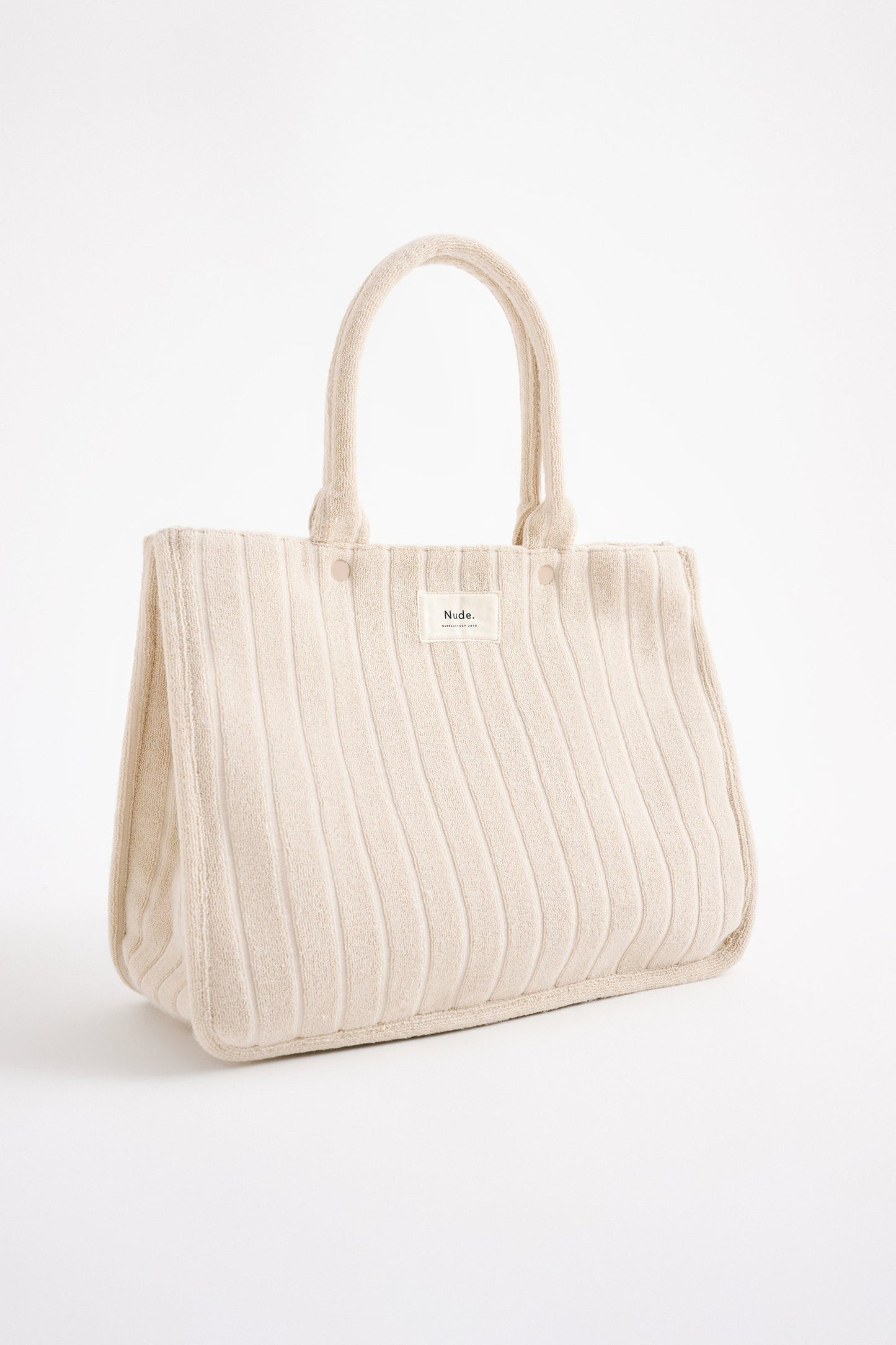 TERRY SHOPPER TOTE