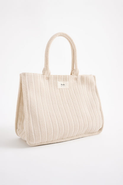 TERRY SHOPPER TOTE