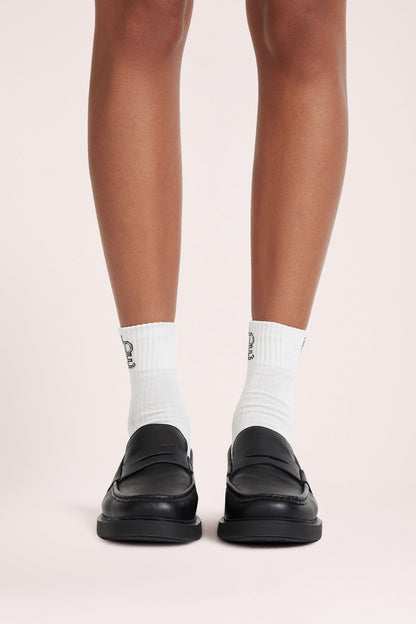 ALLEGRA LEATHER LOAFER