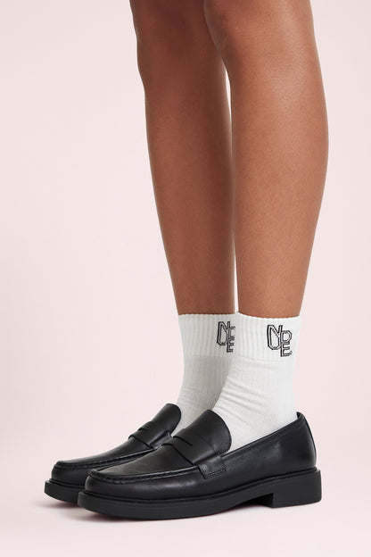 NUDE. EMBLEM SOCK