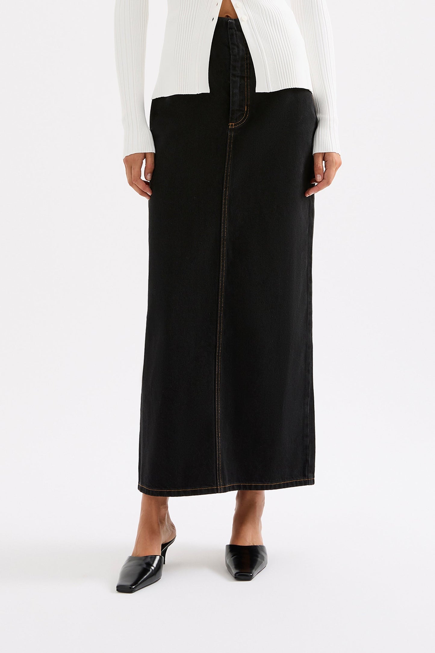 INAYA DENIM SKIRT