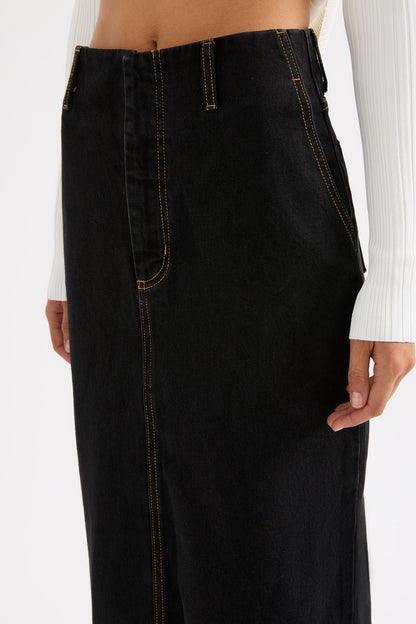 INAYA DENIM SKIRT