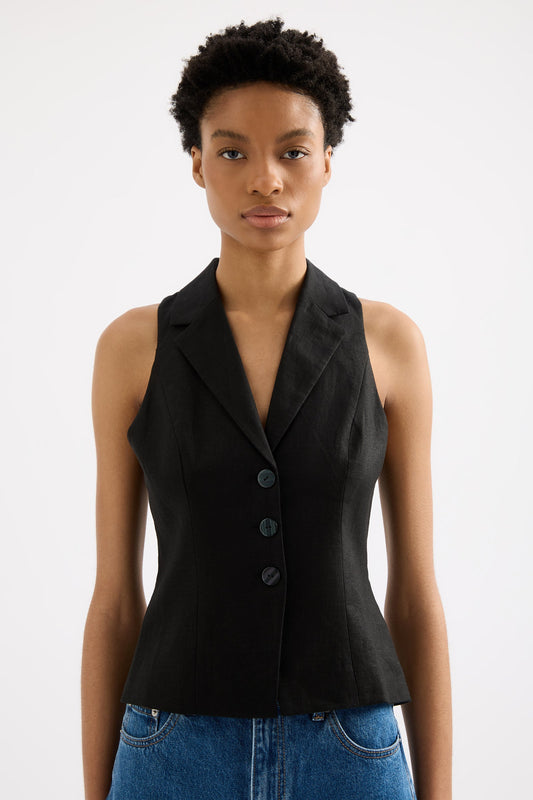 THILDA LINEN VEST