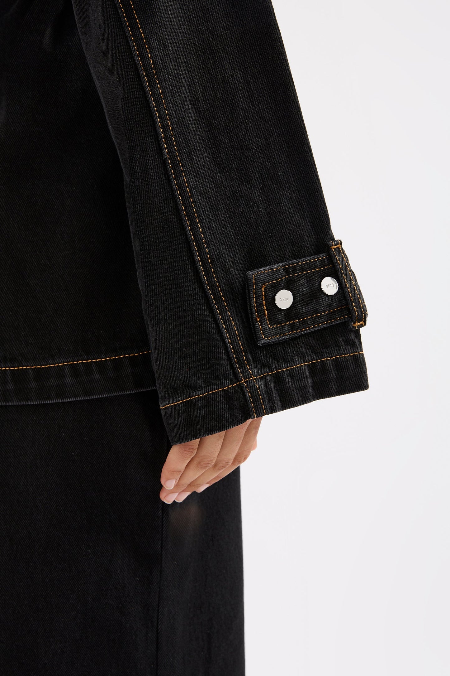 INAYA DENIM TRENCH
