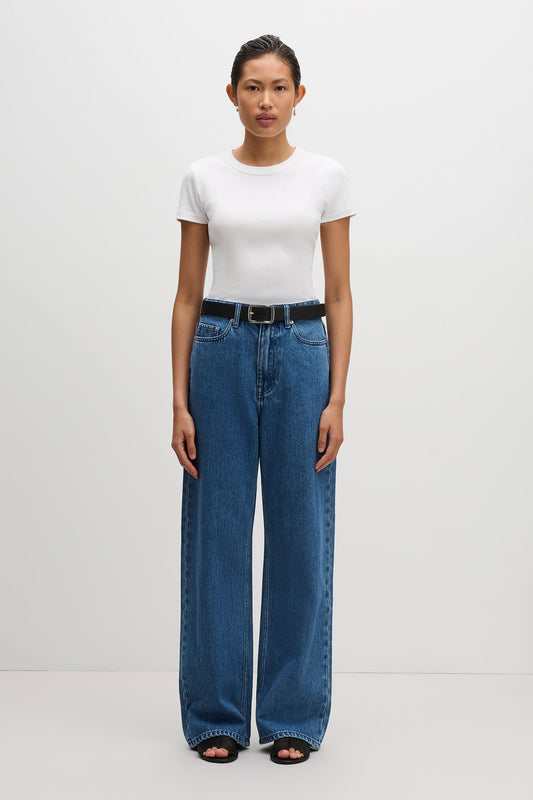 ORGANIC RELAXED LEG JEAN