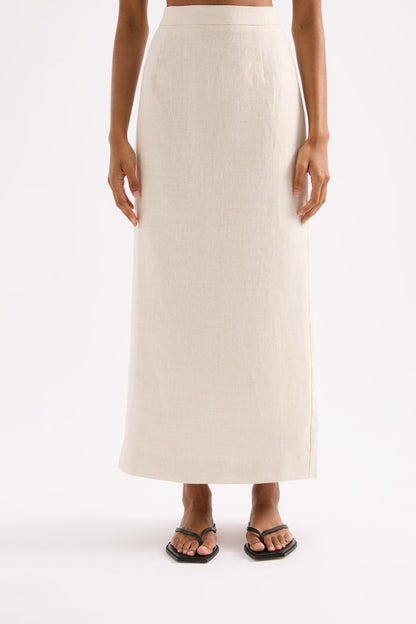 SADIE LINEN MAXI SKIRT