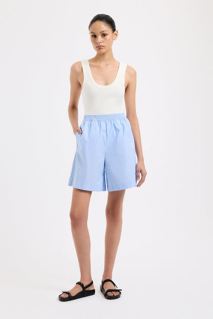 ORGANIC POPLIN SHORT