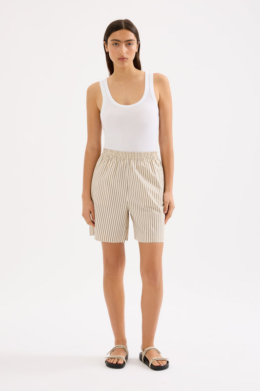 ORGANIC POPLIN SHORT