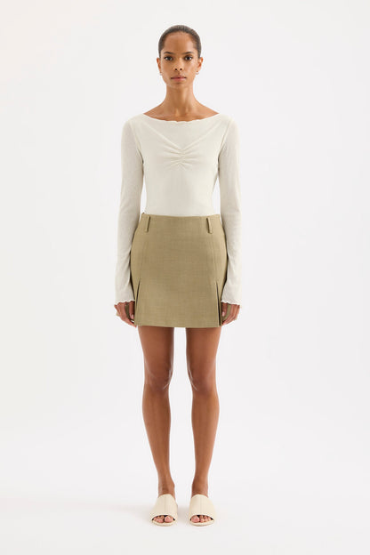 AUDREY TAILORED MINI SKIRT