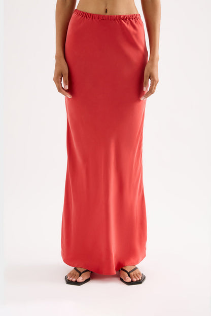 INES CUPRO SKIRT