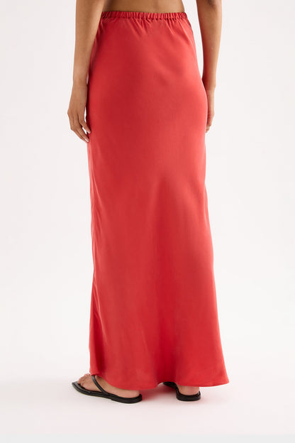 INES CUPRO SKIRT