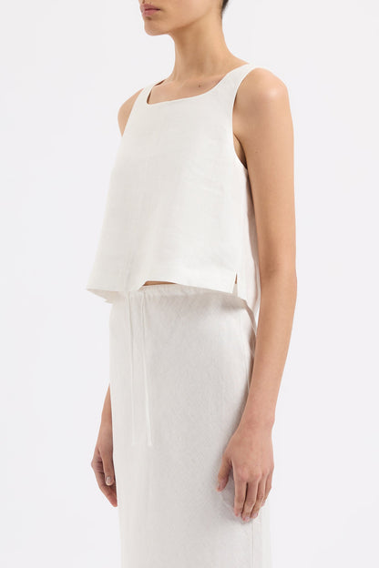 THILDA LINEN TOP