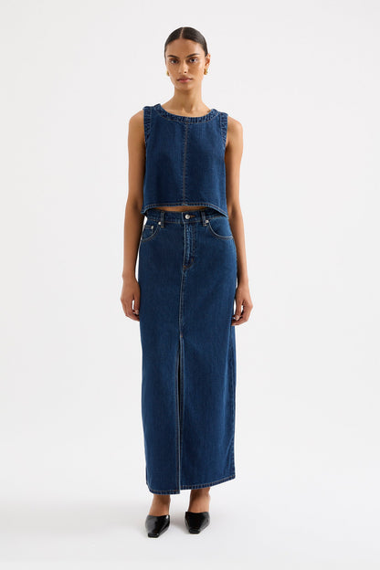 SIA DENIM TOP