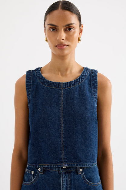 SIA DENIM TOP