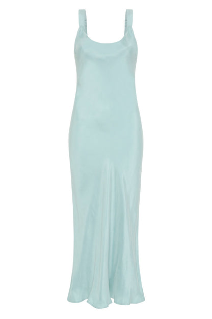 REN CUPRO SLIP DRESS