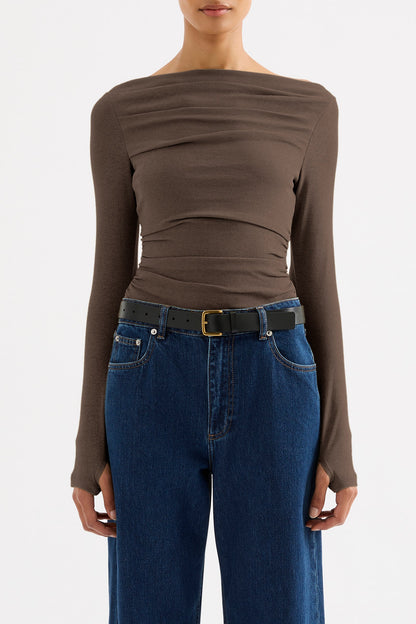 ZIEL OFF SHOULDER TOP