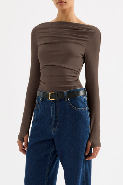 ZIEL OFF SHOULDER TOP