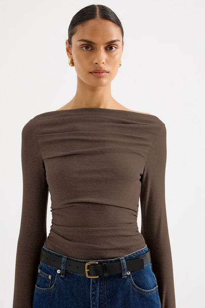 ZIEL OFF SHOULDER TOP