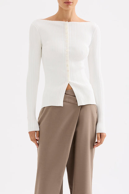 AYLIN KNIT LS TOP